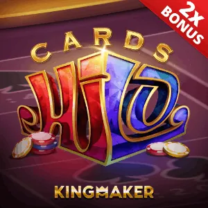 Live Baccarat table with dealer and cards